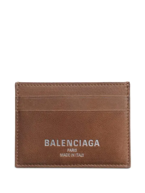 Balenciaga credit card holder in caramel Brown 8066372ACLW2247