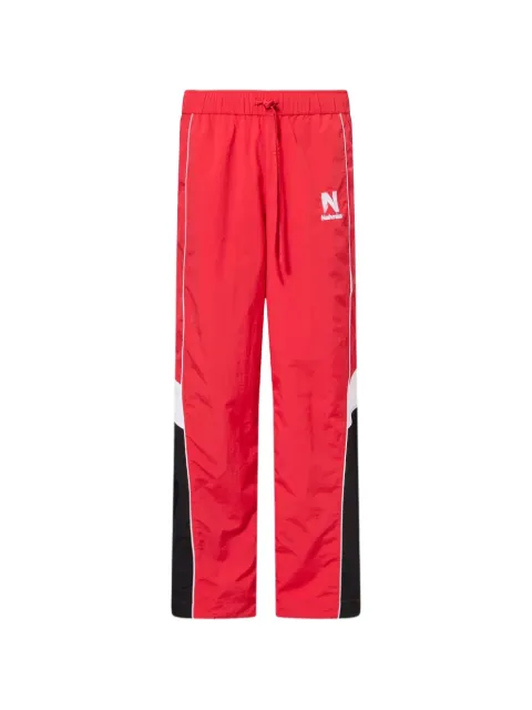 Nahmias logo-print track pants Red W111P50Q1603