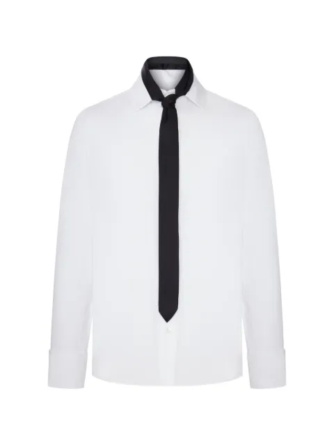 sacai integrated-tie shirt White 2604065M