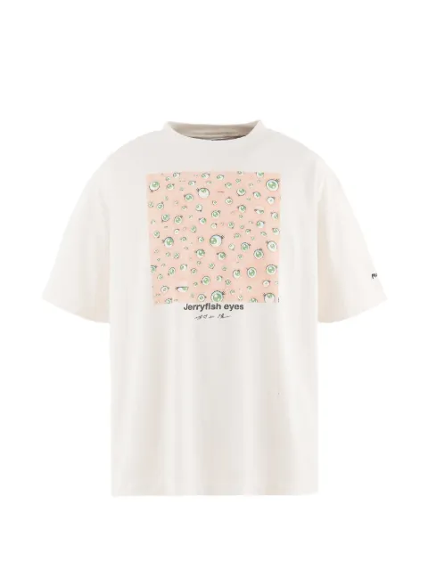 Takashi Murakami x Yuta Hosokawa Mononoke・made Jerryfish Eyes graphic-print T-shirt White MTMK80000003