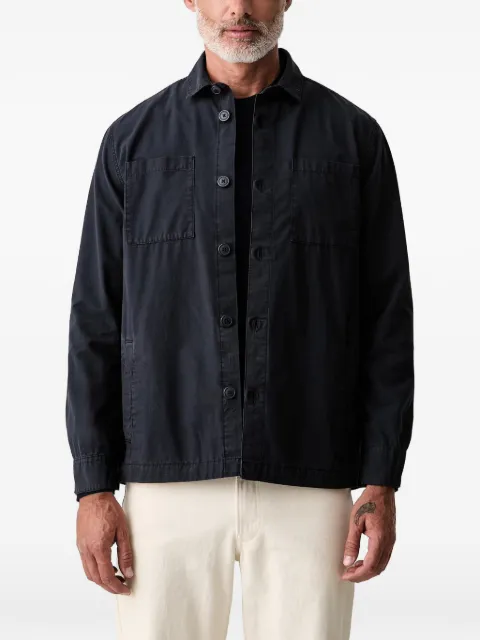 Barbour Rickfell ripstop overshirt Blue MOS0428NY74