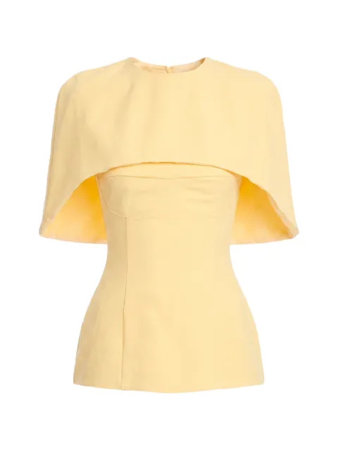 AXEL 113 Scarlet cape top Yellow SCARLETCAPETOP