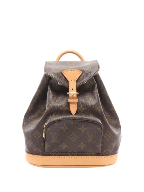 Louis Vuitton Pre-Owned 2001 Monogram Mini Montsouris backpack Brown E299TMFP34B7A163