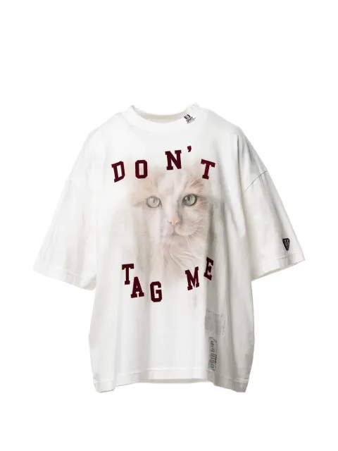 Maison MIHARA YASUHIRO cat-printed T-shirt White K17TS853