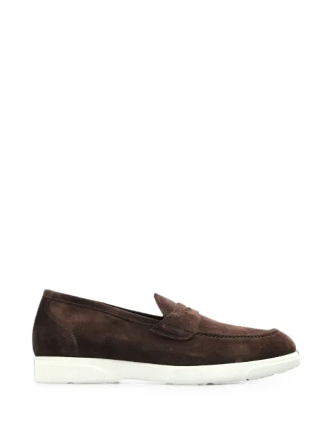 Kiton suede loafers Brown USSA492N0149003001