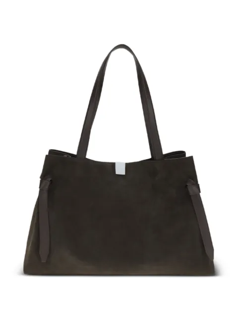 Yuzefi Gyoza tote bag Brown YUZSS26HBGZTS029