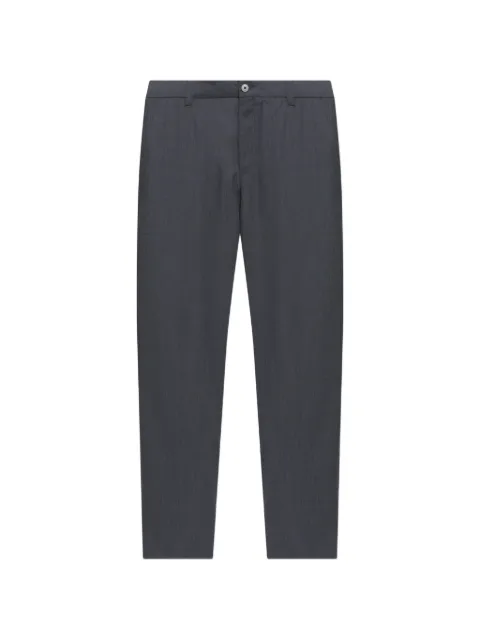 SAMSOE SAMSOE zip-up straight-leg trousers Grey M262001040