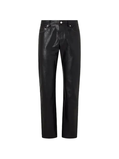 Enfants Riches Déprimés Tommy Tonsil leather trousers Black 050441
