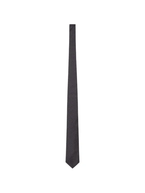 Lardini polka-dot silk tie Grey ACCRC7CN64113