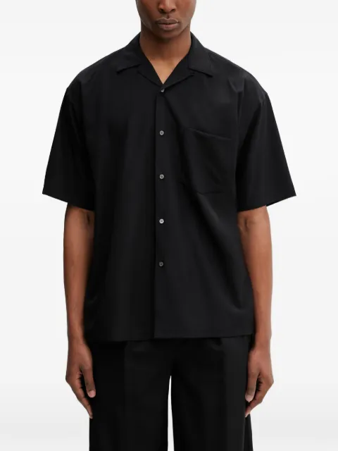 BEAMS short-sleeved shirt Black 11011630563