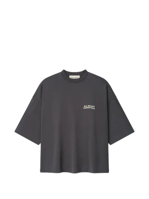 FEAR OF GOD ESSENTIALS Merch Tee logo-print drop-shoulder T-shirt Grey RW00384
