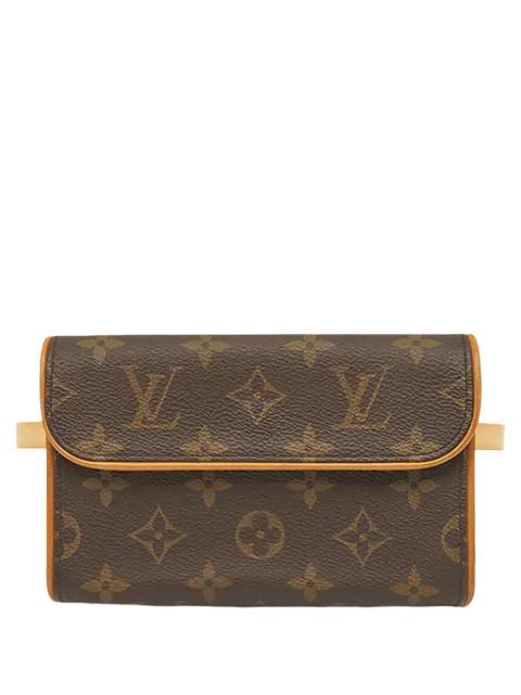Louis Vuitton Pre-Owned 2001 Monogram Pochette Florentine belt bag Brown Y0U45864HCHY65ML