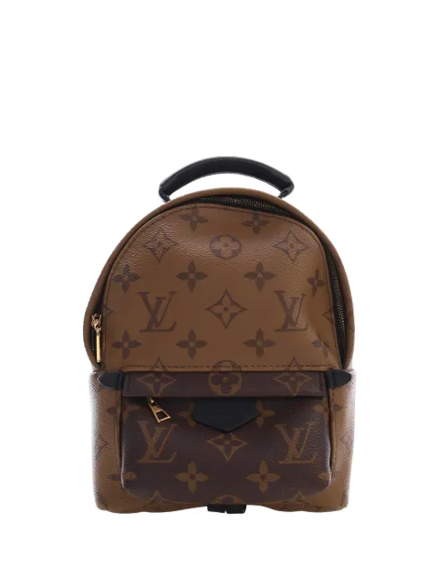 Louis Vuitton Pre-Owned 2016 Monogram Reverse Mini Palm Springs backpack Brown MQZ76T8W0JB5VN7Z