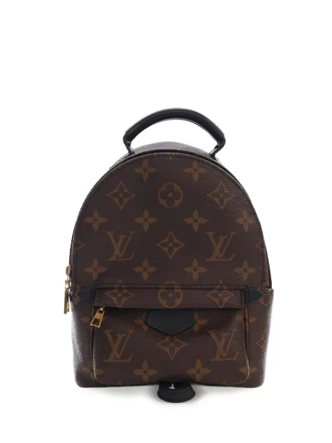 Louis Vuitton Pre-Owned 2020 Monogram Mini Palm Springs backpack Brown AQ8KKOP72CSGEE5R
