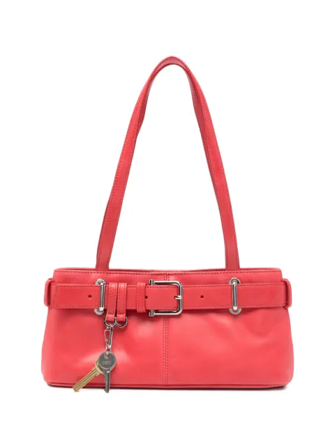 Osoi mini Brocle leather tote bag Red 26FB05009323