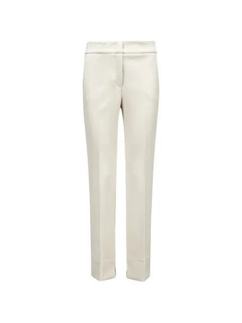 Peserico elasticated-waistband tailored trousers White A0476501934