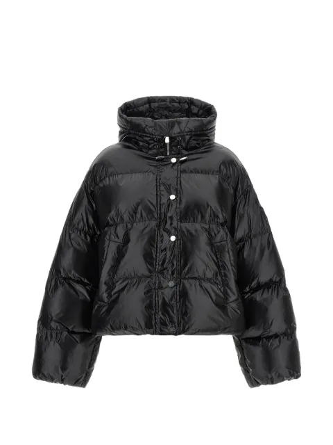 PINKO Impasto padded high-neck jacket Black 105656A3FI