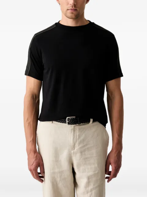 Karl Lagerfeld logo-tape T-shirt Black 755044563221