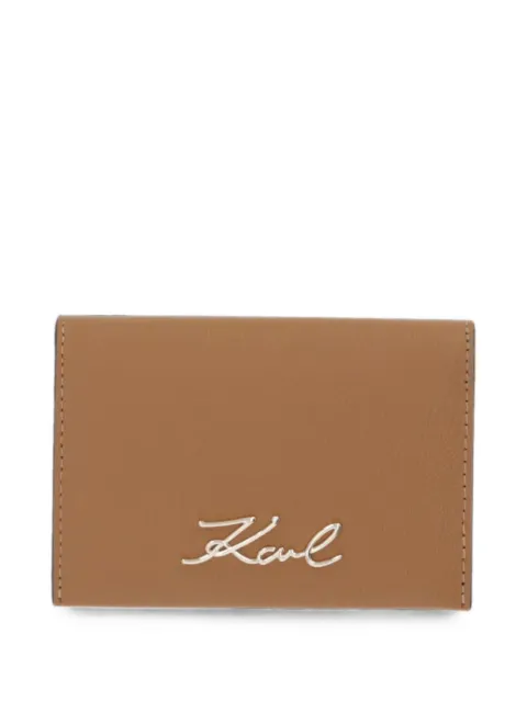 Karl Lagerfeld K/Signature bifold wallet Brown B3W320011XV