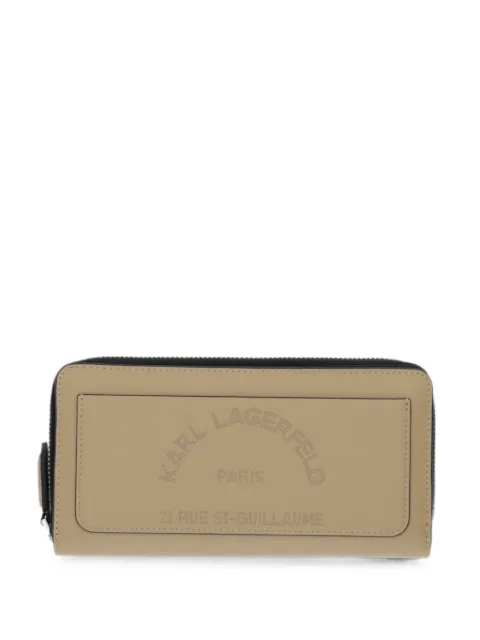 Karl Lagerfeld K/Daily logo-print wallet Neutrals B3W320162OV