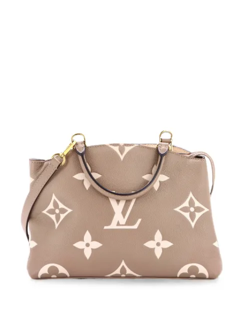 Louis Vuitton Pre-Owned Petit Palais Handbag Bicolor Monogram Empreinte Giant satchel Neutrals J5IWMEWMY5MPPGQM