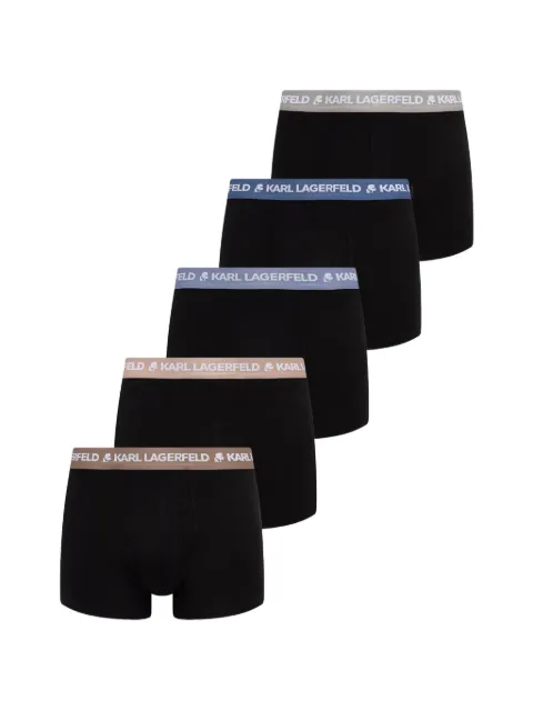 Karl Lagerfeld logo-waistband boxers Black B1M47030B53