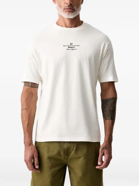 Karl Lagerfeld Rue St Guillaume graphic-print T-shirt White 755136563225