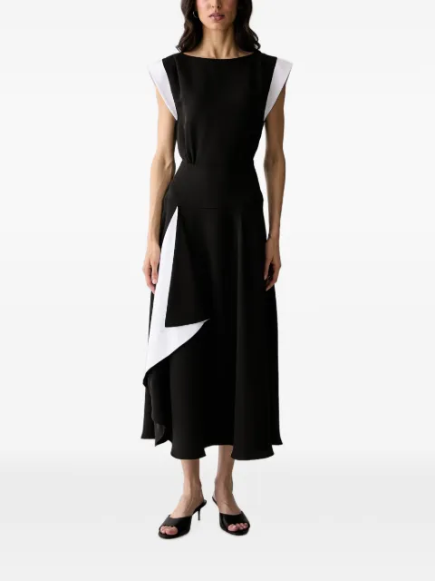 Karl Lagerfeld colour-block sleeveless dress Black B3W13027998