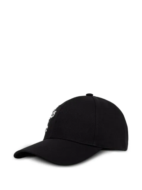 Karl Lagerfeld pin-embellished baseball cap Black B3W33030999