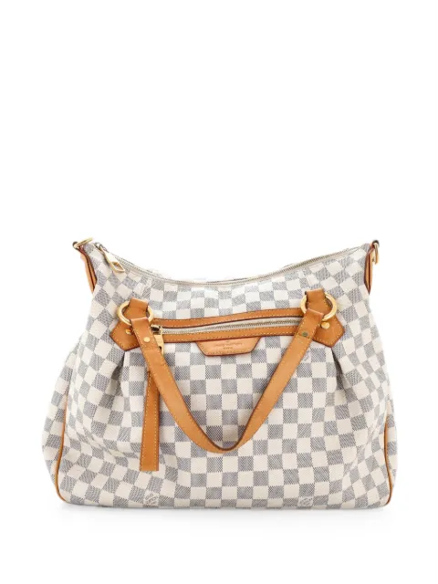 Louis Vuitton Pre-Owned Evora Handbag Damier MM satchel White VLB63ISRI8DH1L9H
