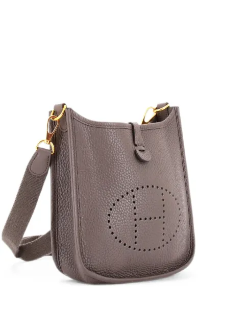 Hermès Pre-Owned Evelyne Bag Gen III Clemence TPM crossbody bag Grey A0ICY2E24NE44S9M