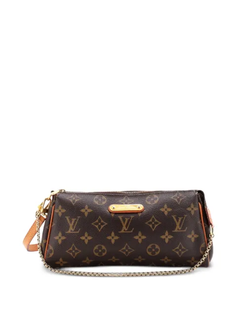 Louis Vuitton Pre-Owned Eva Handbag Monogram Canvas clutch bag Brown 5LCK7UWHQ6V12IQF