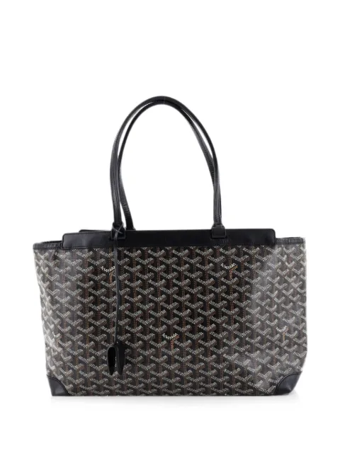 Goyard Pre-Owned Bellechasse Bag Coated Canvas PM tote bag Black 43XPPVPAX89P13S2