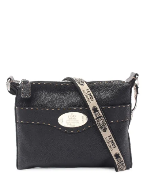 Fendi Pre-Owned 2010s Selleria shoulder bag Black 1088346