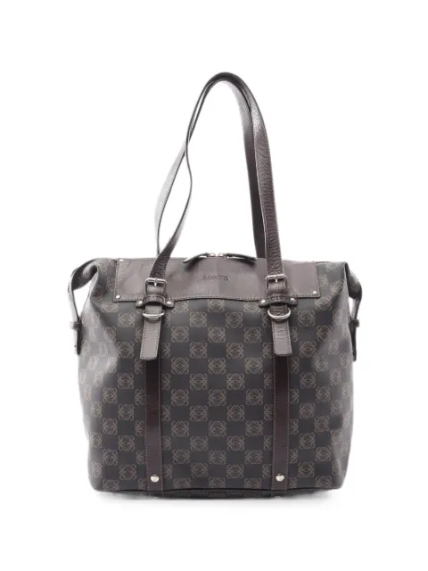 Loewe Pre-Owned 2000s Anagram tote bag Brown 1087691