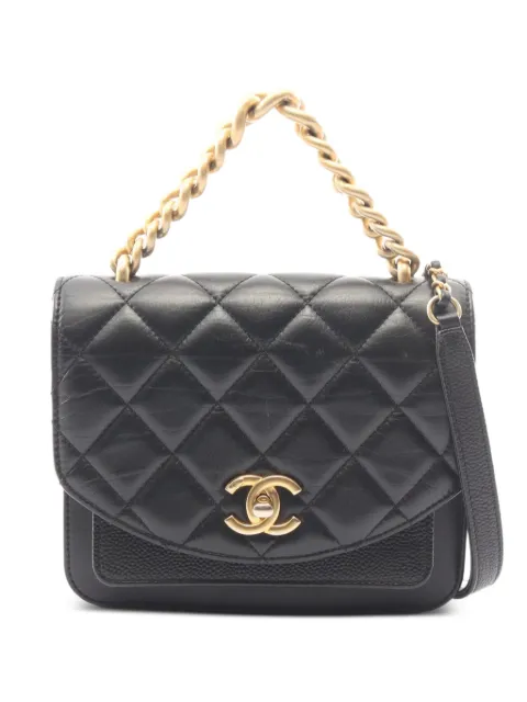 CHANEL Pre-Owned 2019 CC Caviar tote bag Black 108999028127389