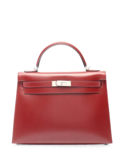 Hermès Pre-Owned 2001 32 Kelly tote bag Red 1087603EINSQUARE