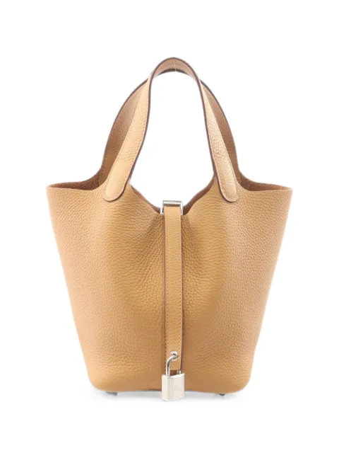 Hermès Pre-Owned 2026 PM Picotin Lock tote bag Neutrals 1089555G