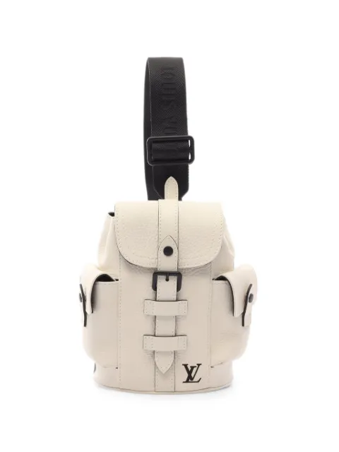 Louis Vuitton Pre-Owned 2000s XS Christopher leather body bag Neutrals 1088413