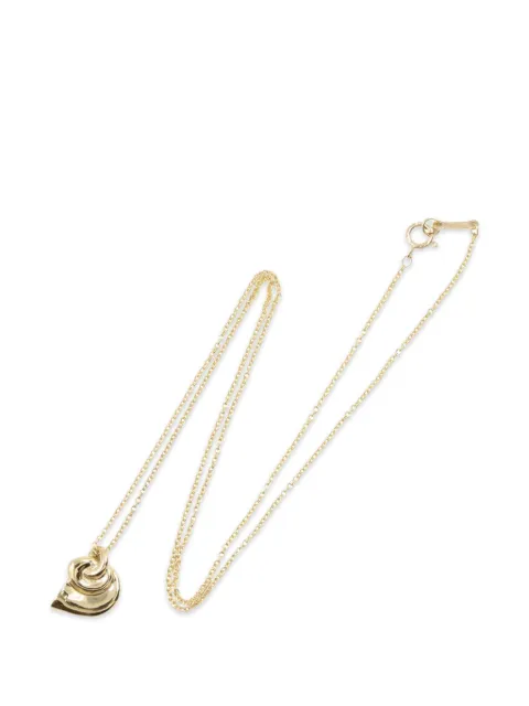 Tiffany & Co Eyewear 2010s Elsa Peretti shell-pendant necklace Gold 1086531