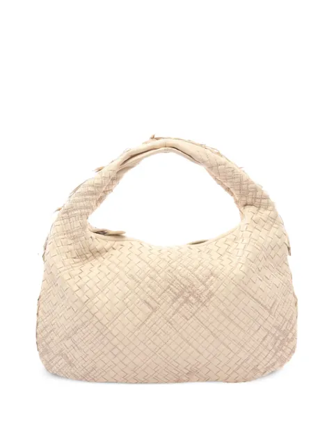 Bottega Veneta Pre-Owned 2000s Intrecciato leather handbag Neutrals 1088405