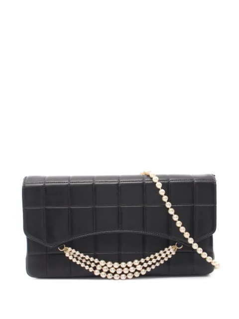 CHANEL Pre-Owned 2002-2003 Chocolate Bar shoulder bag Black 10888487485538