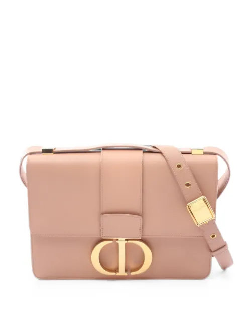 Christian Dior Pre-Owned 2010s 30 Montaigne leather satchel bag Pink 1088778