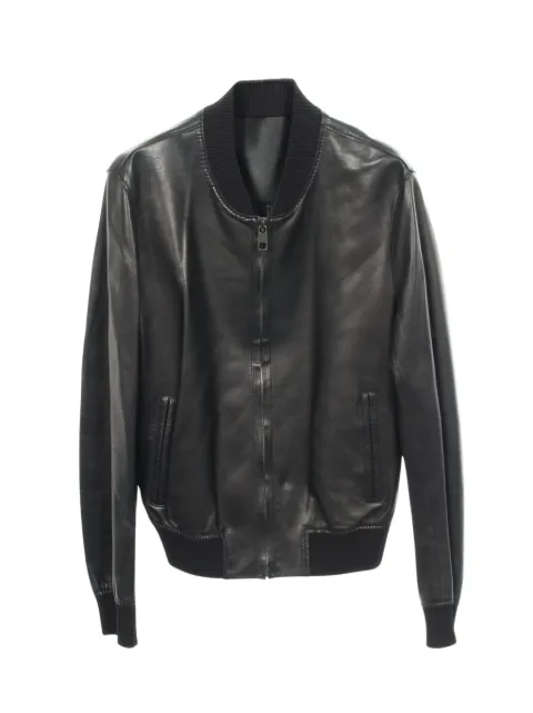 Dolce & Gabbana Pre-Owned 2010s biker jacket Black 1071477