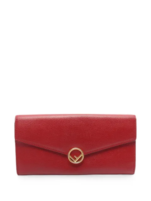 Fendi Pre-Owned 2000s bi-fold wallet Red 1088341