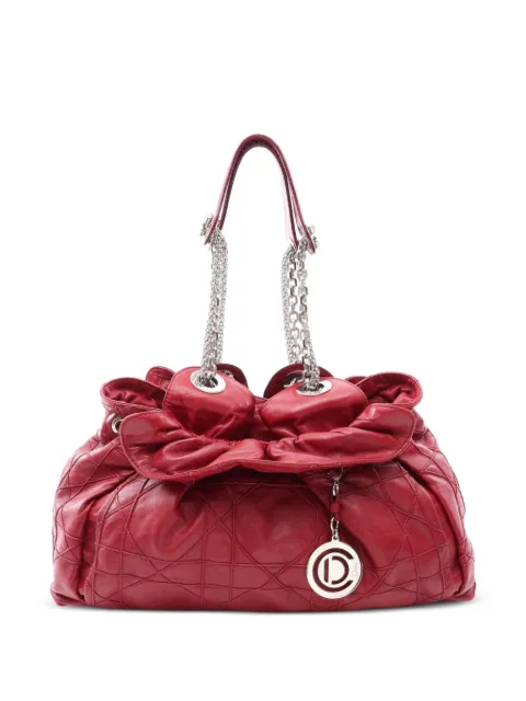 Christian Dior Pre-Owned 2000s Lutrant chain tote bag Red 1088358