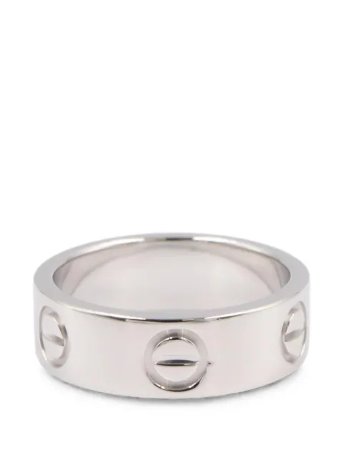 Cartier 2010s Love ring Silver 1087719M43754