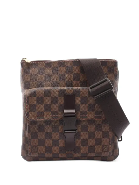Louis Vuitton Pre-Owned 2006 Pochette Melville Damier Ebene-canvas messenger bag Brown 1088829FL0076
