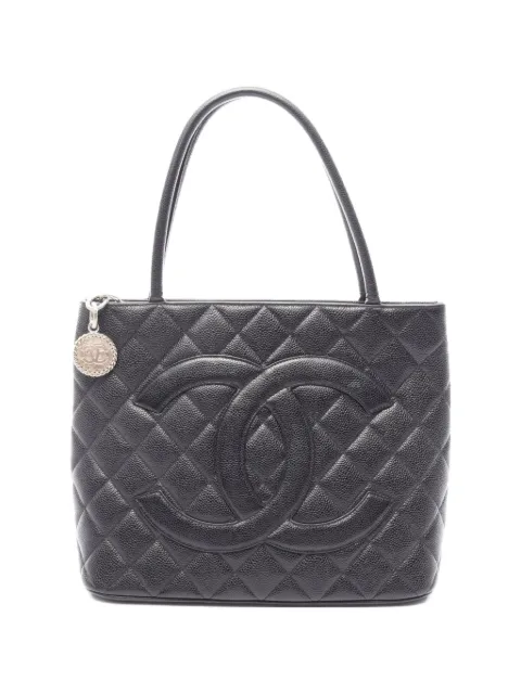 CHANEL Pre-Owned 2000-2002 Reissue tote bag Black 10885006191159