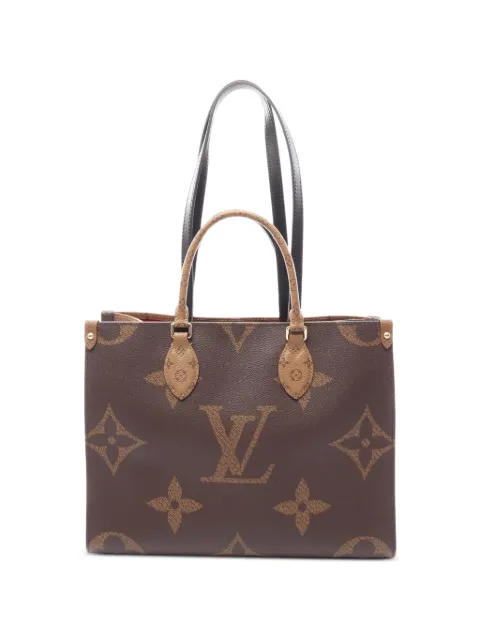 Louis Vuitton Pre-Owned 2010s OnTheGo MM Monogram handbag Brown 1088762